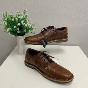 Men’s Steve Madden “Harver” Leather Oxfords Size 9